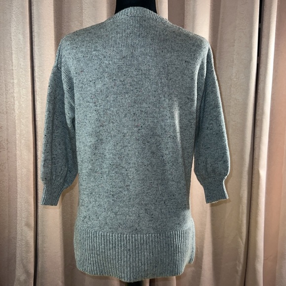 Sisters Size S Wool Blend 3/4 Sleeve Sweater - Picture 8 of 14